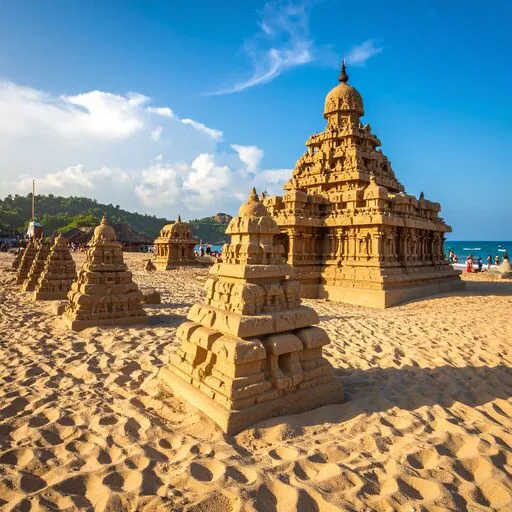 Heritage temple in Mahabalipuram